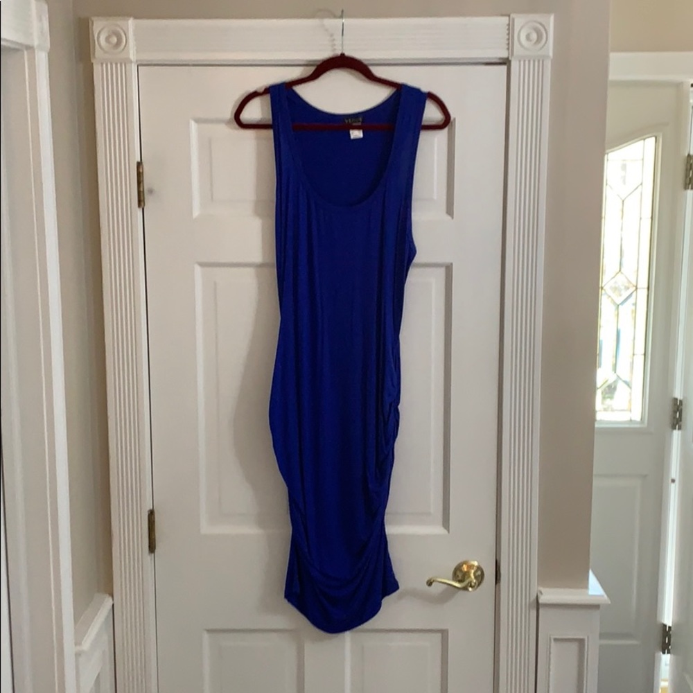 Beautiful Royal Blue Body Con Dress NWOT